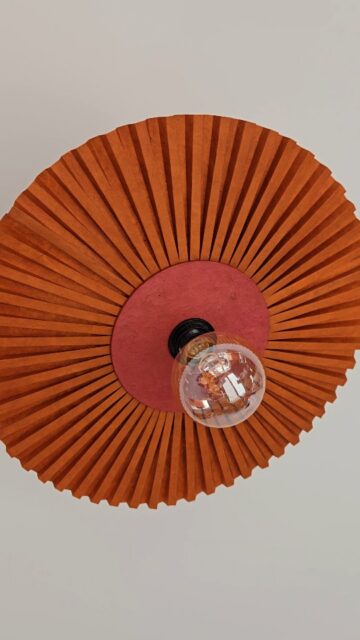 Un pli.
Puis un autre.
Puis encore.

Le rythme s'installe,
le cercle apparaît,
la lumière s’accroche.

Papier népalais, façonné a la main

🆕️Nouveau modèle Ori-Frizz🆕️
----> Mizenpli.fr 
#origami #papier #luminaire #artisanat #faitmain